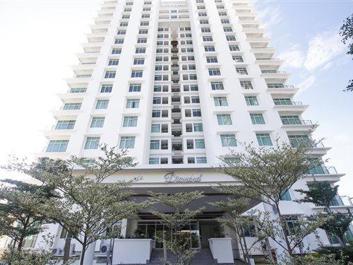 Imperial Suites Miri , Diamond Tower Eksteriør billede